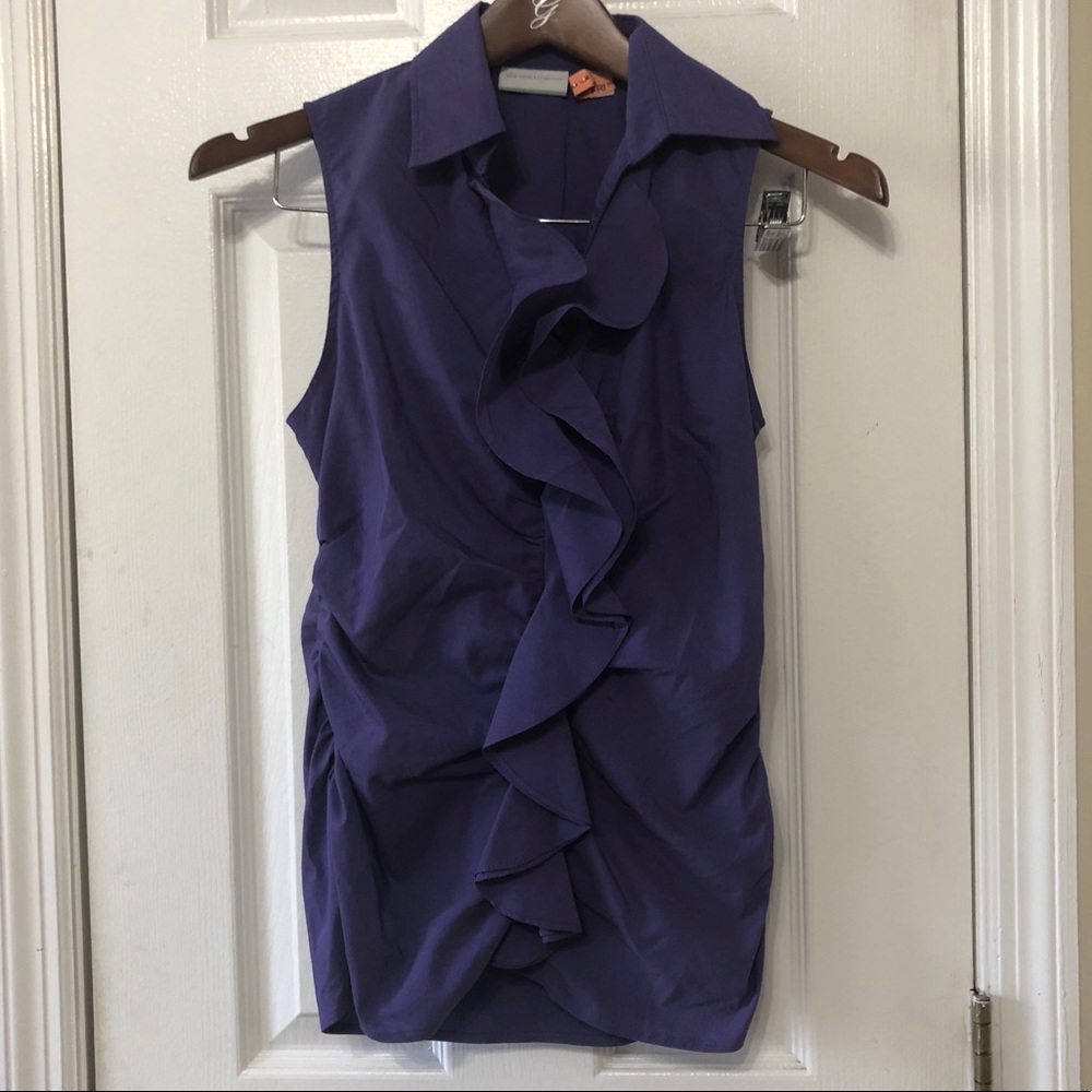Ruffled blouse